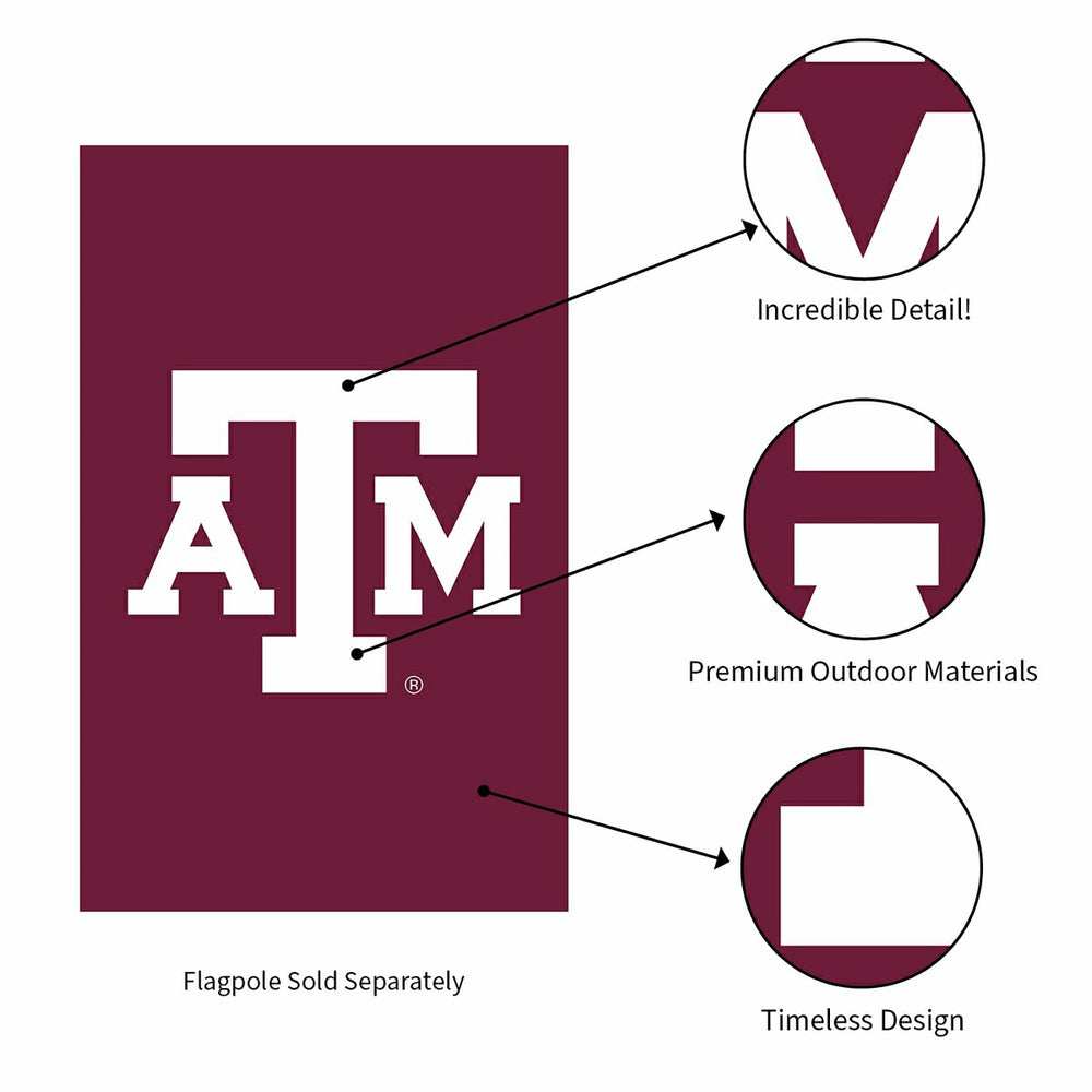 Applique Flag, Reg, Texas A&M