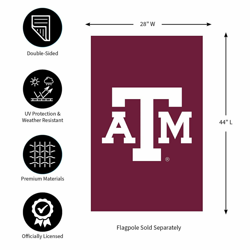 Applique Flag, Reg, Texas A&M