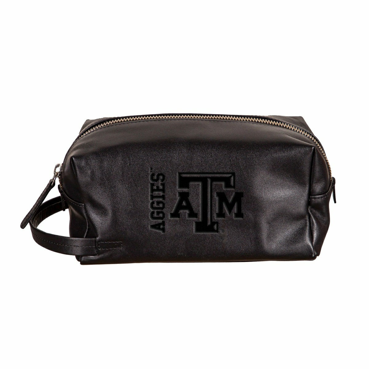 Texas A&M, Embossed Toiletry Bag, Black