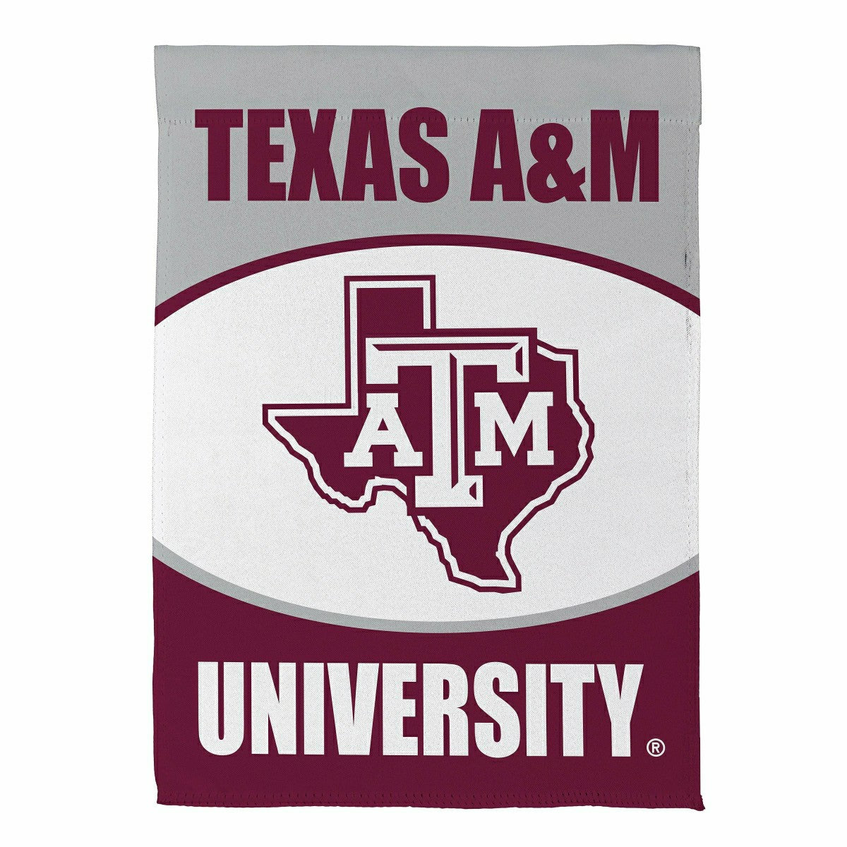 Texas A&M Suede Garden Flag