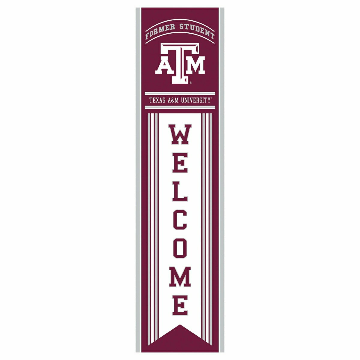 Texas A&M Alumni Single Sided Large Leaner, 46"