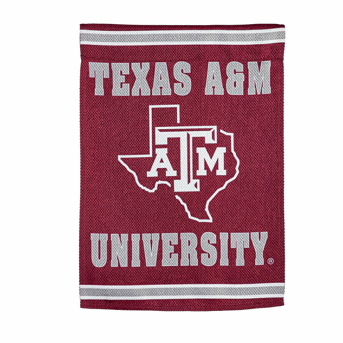 Embossed Suede Flag, GDN Size, Texas A&M