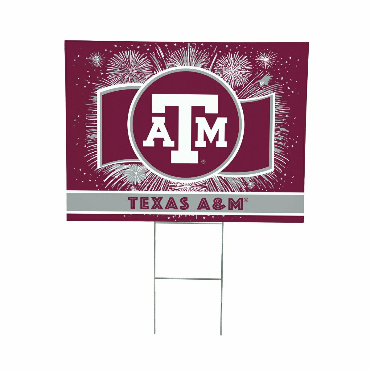Texas A&M Yard Sign, Patriotic