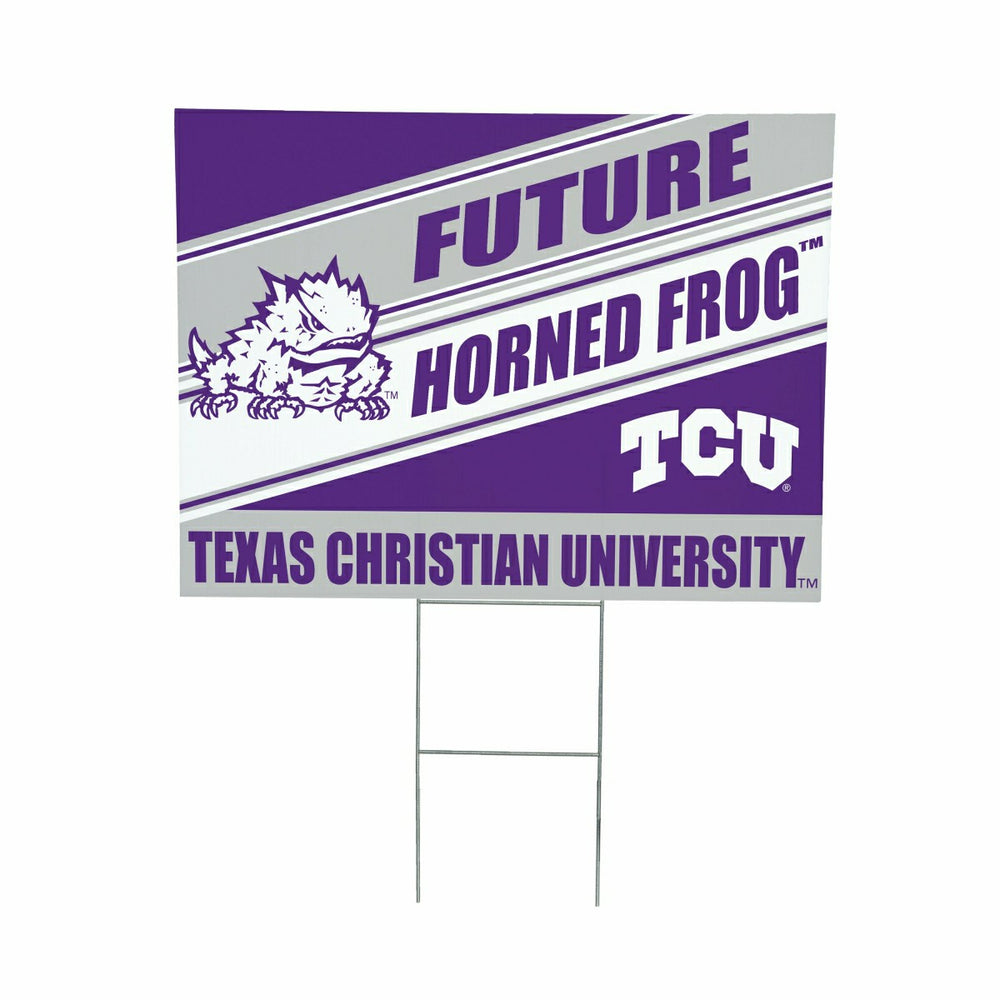 Texas Christian University Coroplast Yard Sign, Future Student