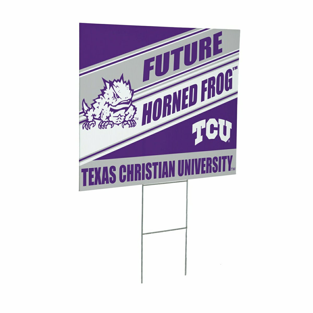 Texas Christian University Coroplast Yard Sign, Future Student