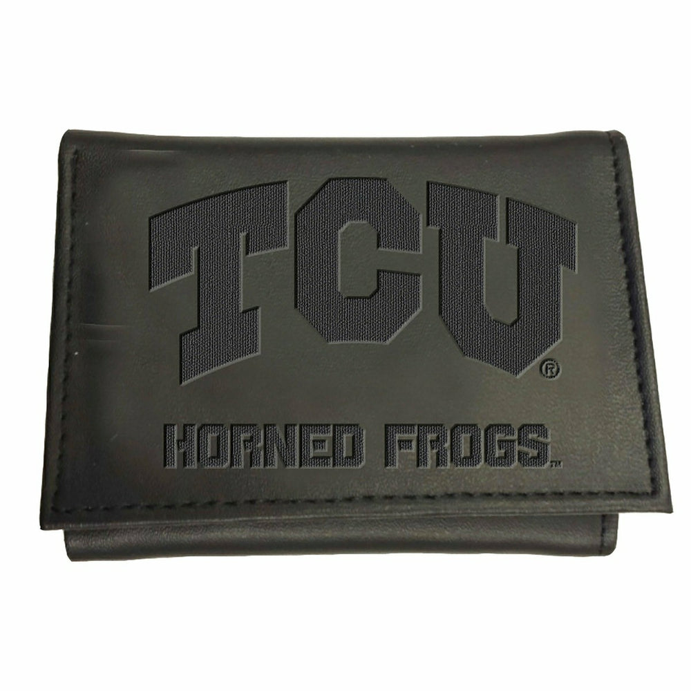 TCU, Tri-Fold Wallet, Black