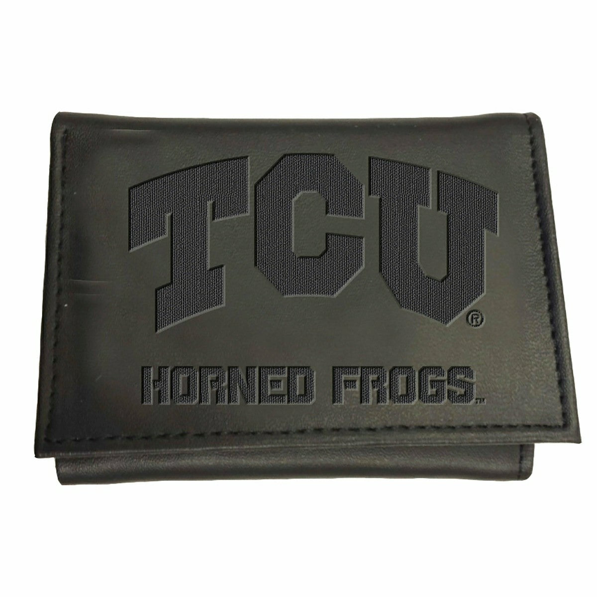 TCU, Tri-Fold Wallet, Black