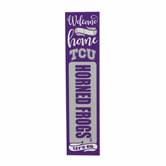 47" Double Sided Leaner, Texas Christian University, Halloween