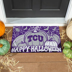 Texas Christian University Halloween PVC Mat, 28"x16"