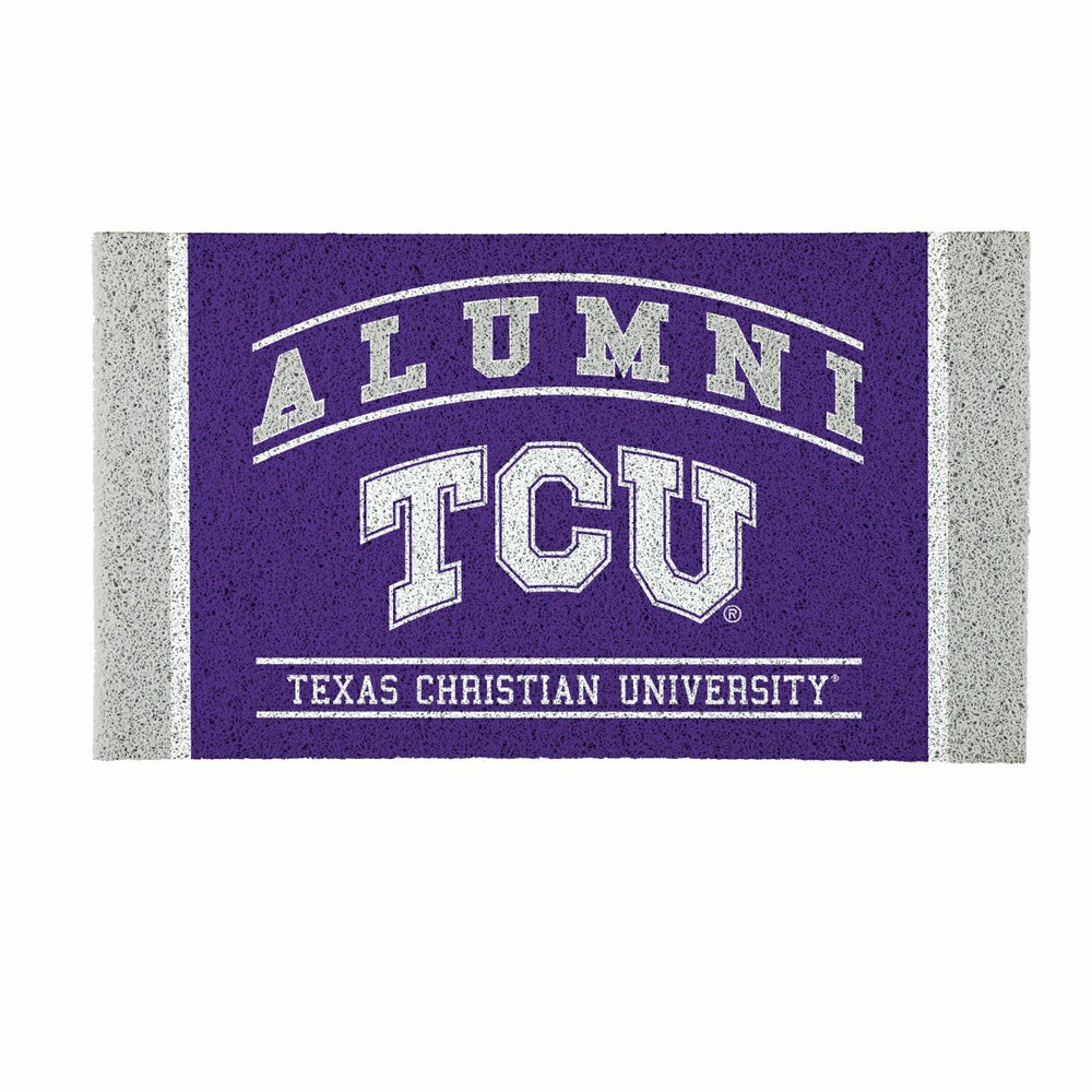 Texas Christian University Alumni Mat, 28"x16"