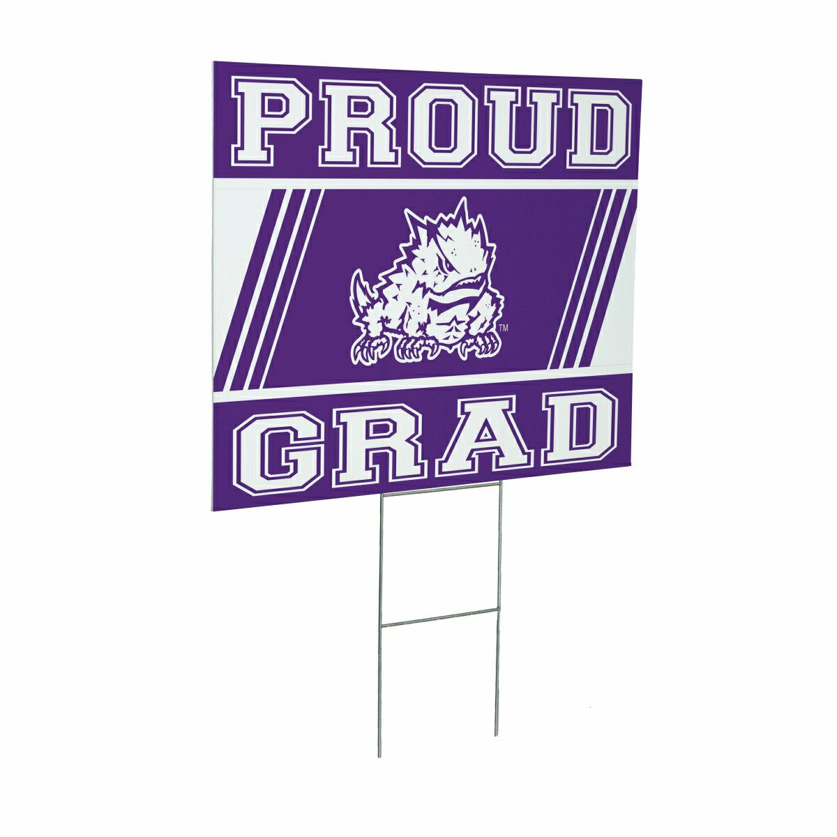 Texas Christian University Coroplast Yard Sign Graduate
