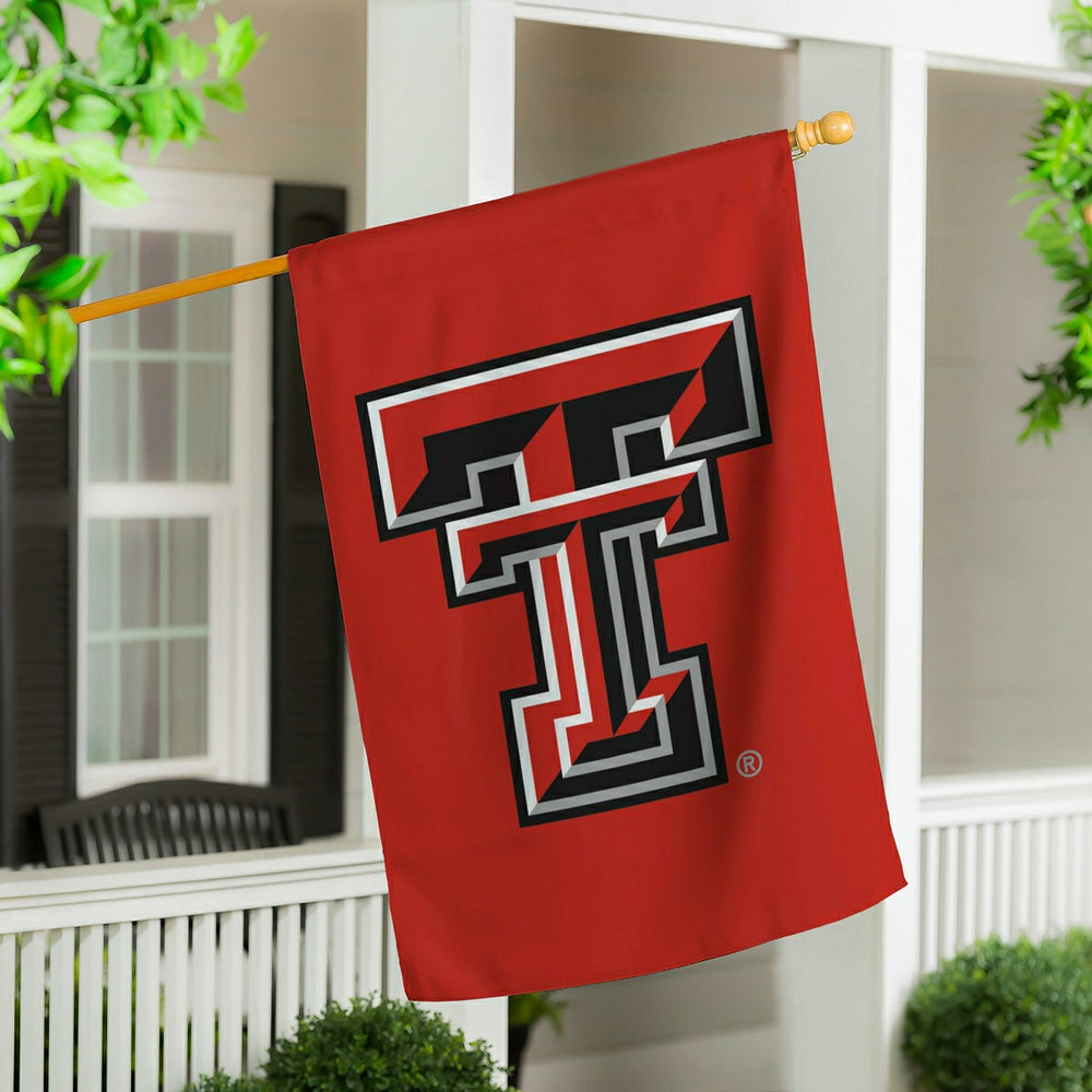 Texas Tech University Applique House Flag