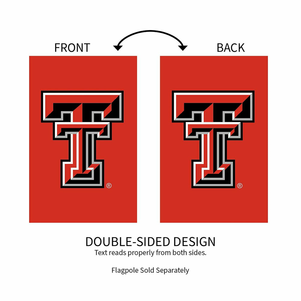 Texas Tech University Applique House Flag