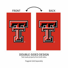 Texas Tech University Applique House Flag