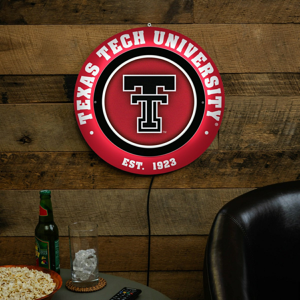 Texas Tech University, Metal Lite, Round