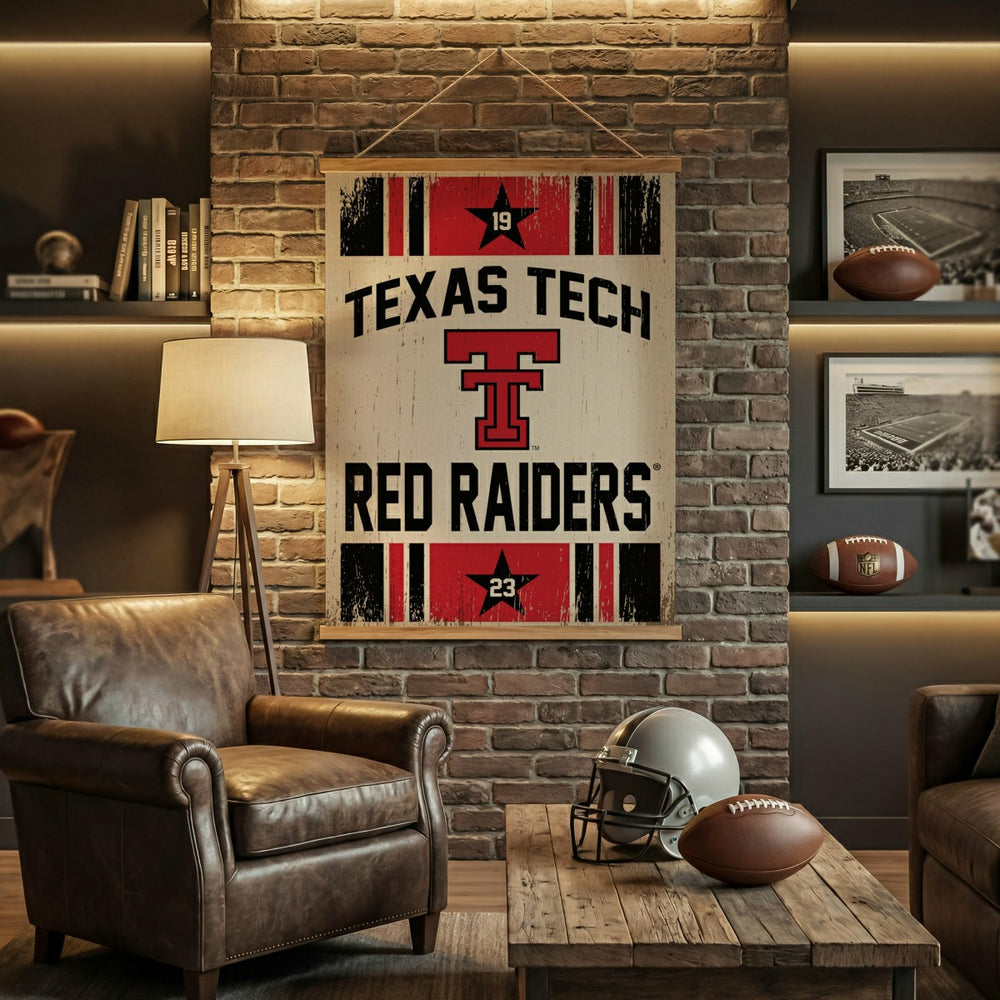 Texas Tech University, Canvas Wall Tapestry, Large, 54x36