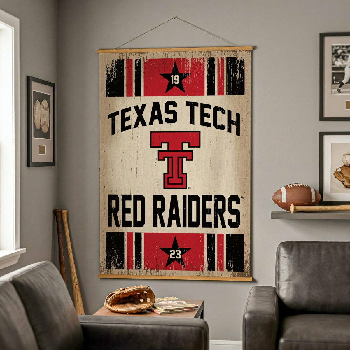 Texas Tech University, Canvas Wall Tapestry, Large, 54x36