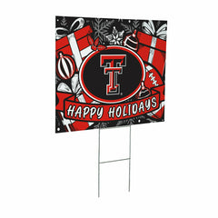 Texas Tech University Yard Sign, Holiday