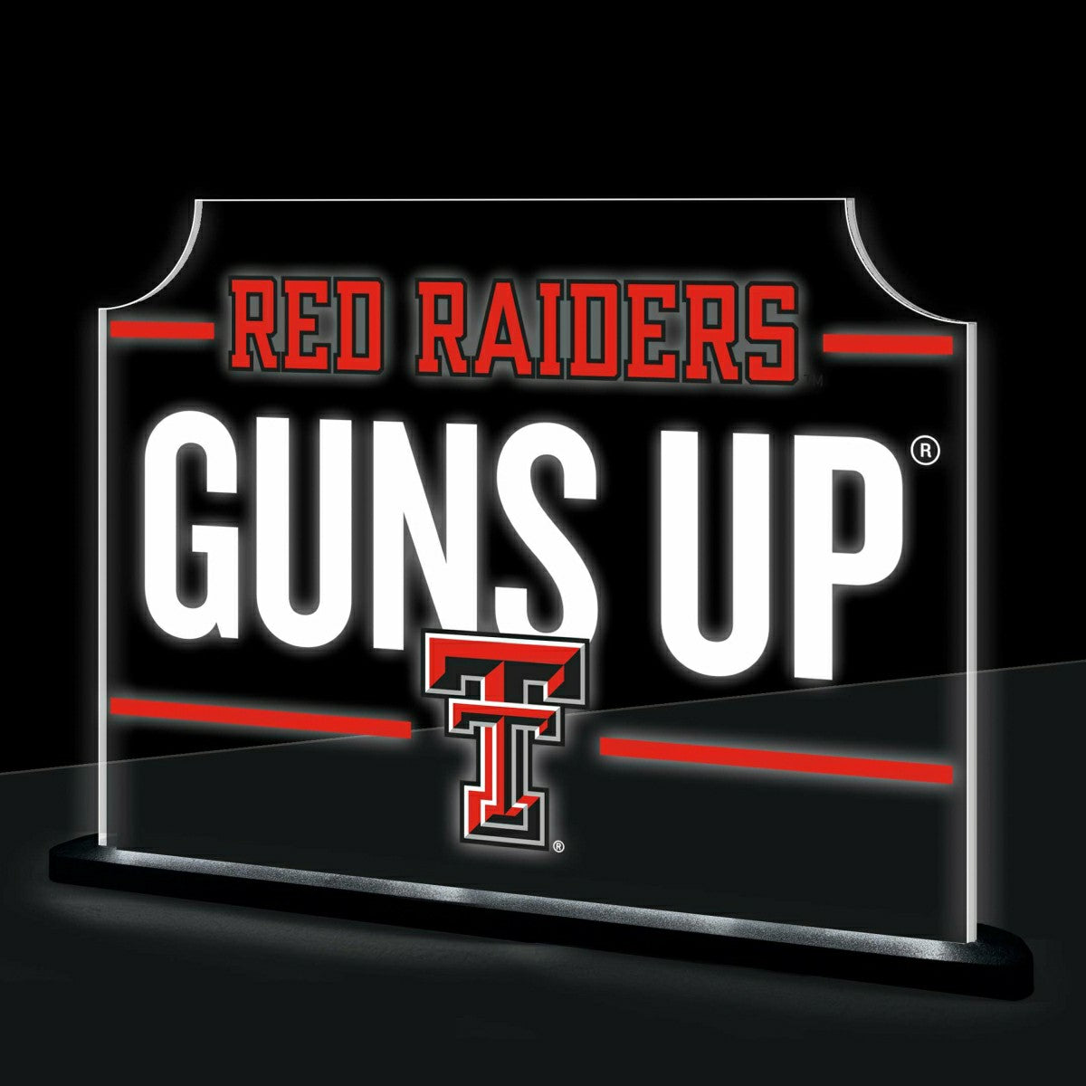 Texas Tech University College Rectangle Desklite LED Decor