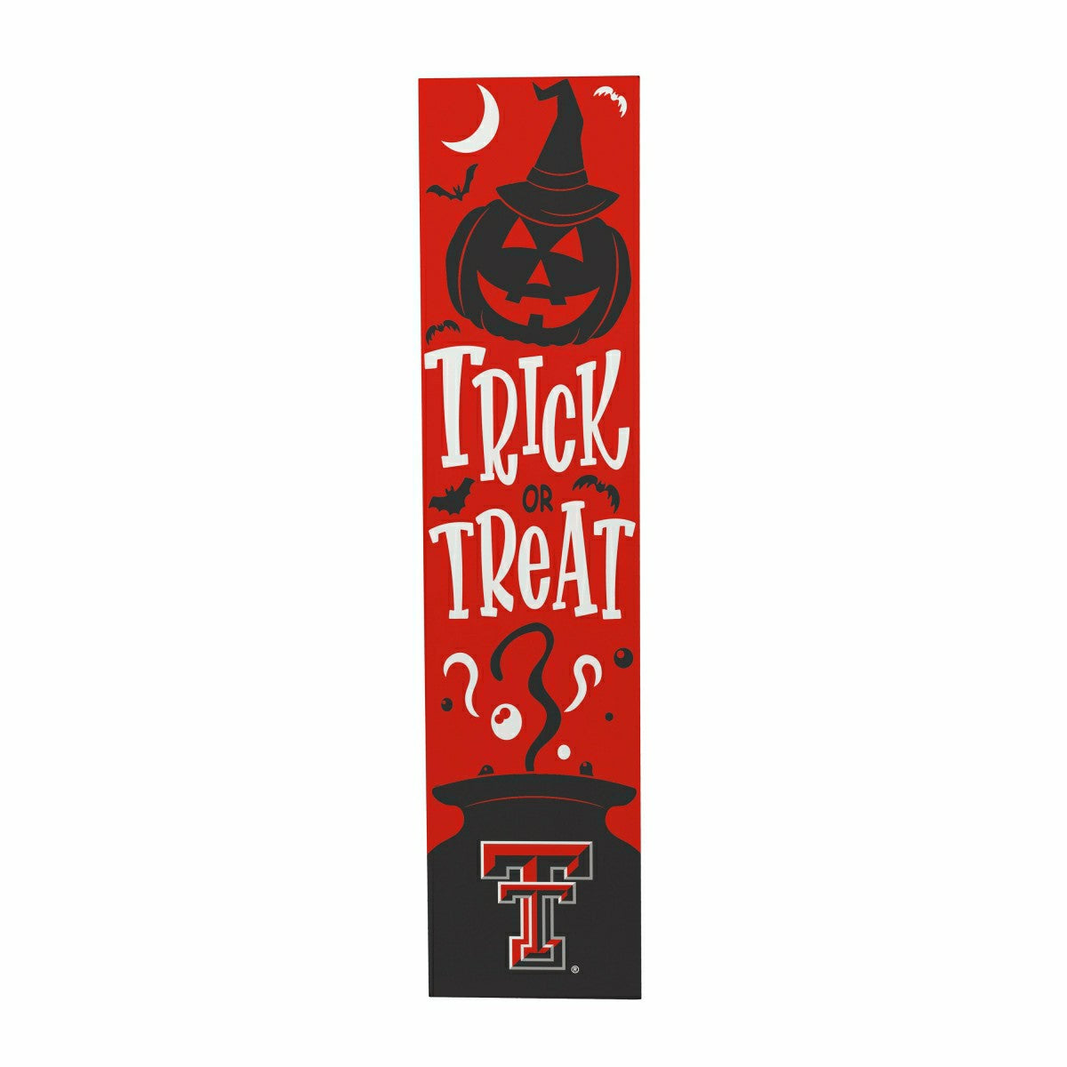 47" Double Sided Leaner, Texas Tech University, Halloween