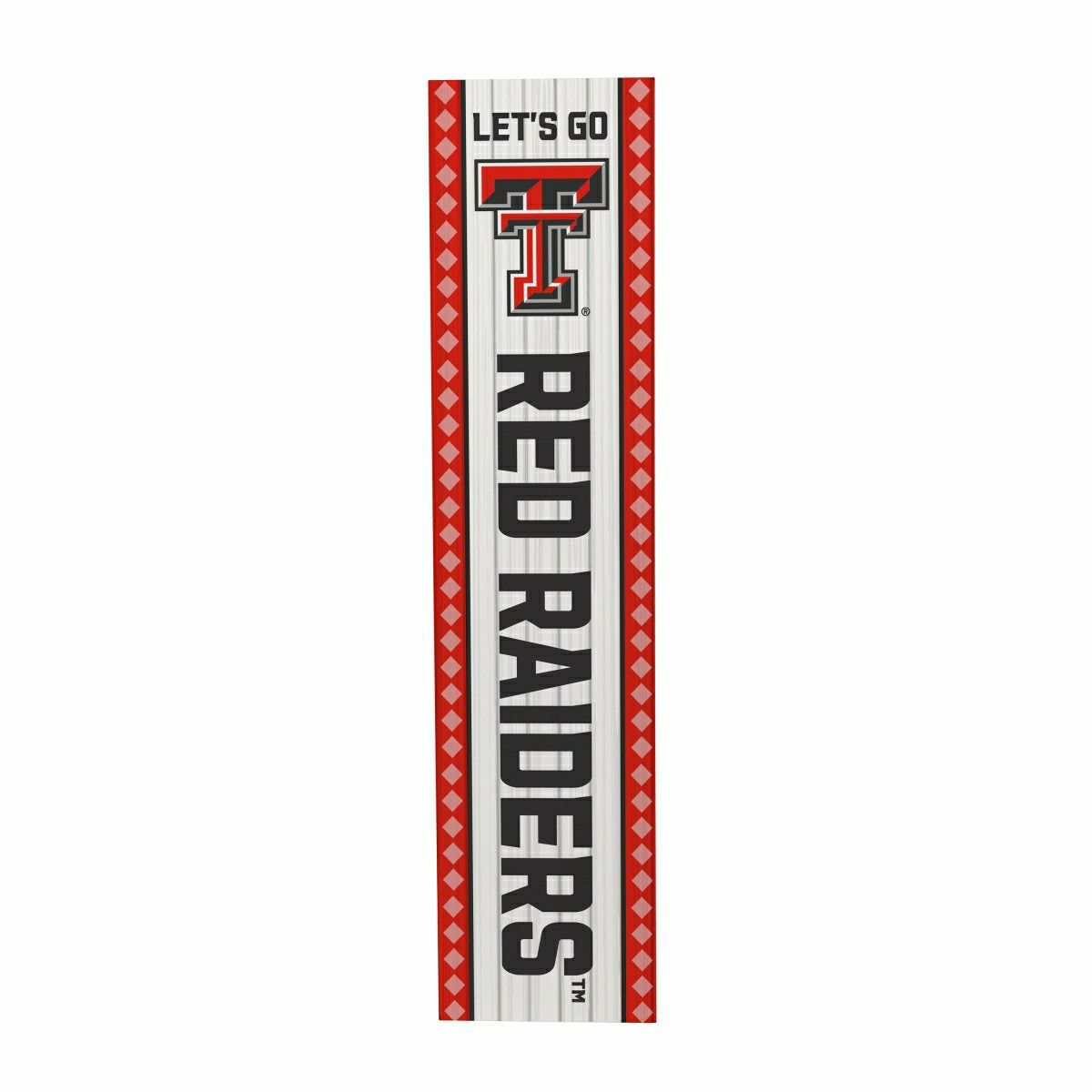 47" Double Sided Leaner, Texas Tech University, Christmas