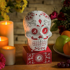 Alabama Sugar Skull Statue