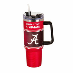 40oz Stainless Steel Canyon Cup w/ Straw, University of Alabama