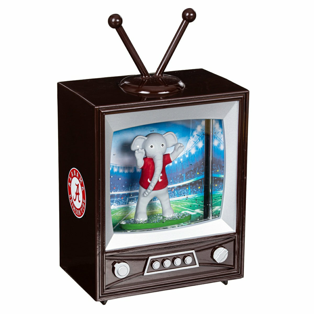 University of Alabama Vintage TV Water Lantern