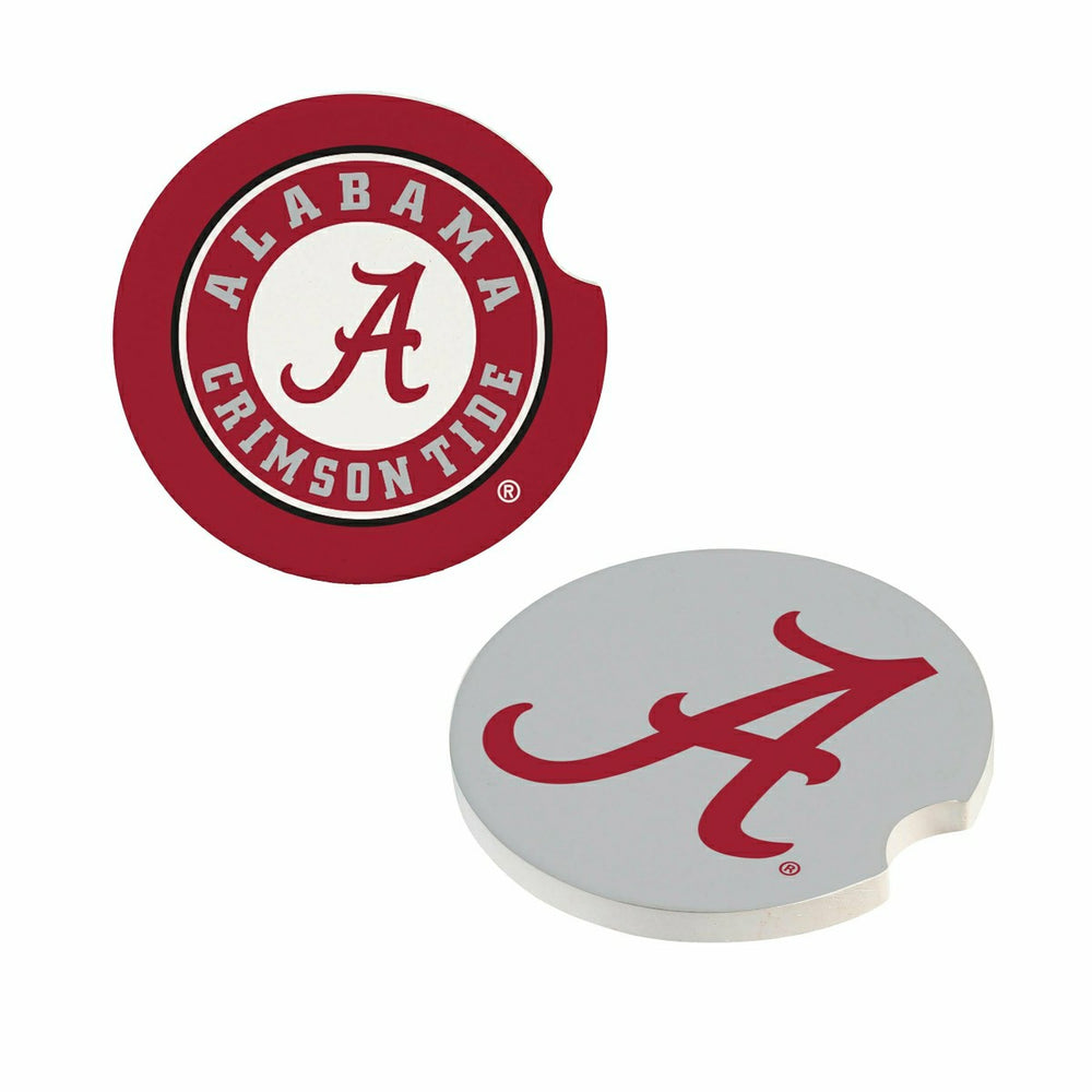 University of Alabama Car Coaster Set, 2pc