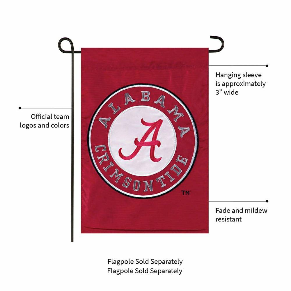 University of Alabama Crimson Tide Flag - Garden Size