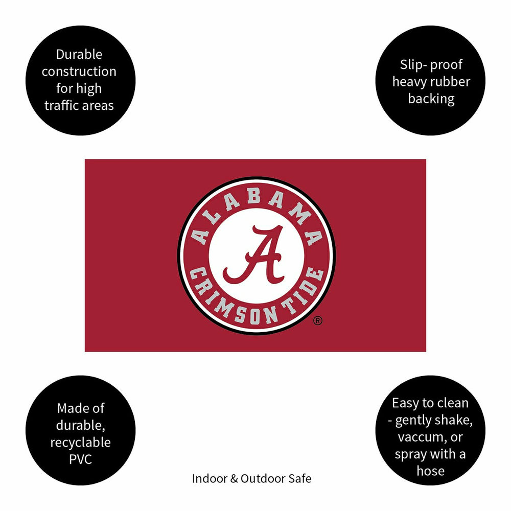 Full Color PVC Mat, 16" x 28", University of Alabama