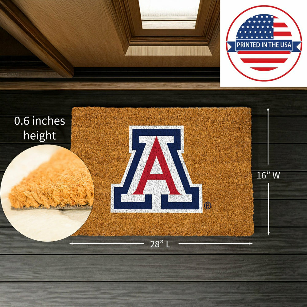 Coir Mat, 16"x28", University of Arizona