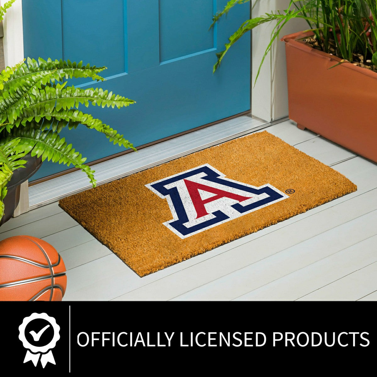 Coir Mat, 16"x28", University of Arizona
