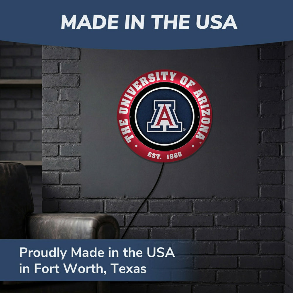 University of Arizona, Metal Lite, Round