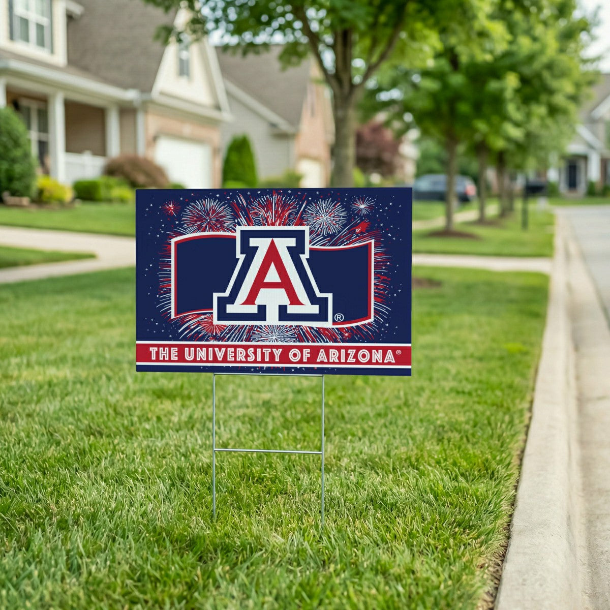 University of Arizona Yard Sign, Patriotic