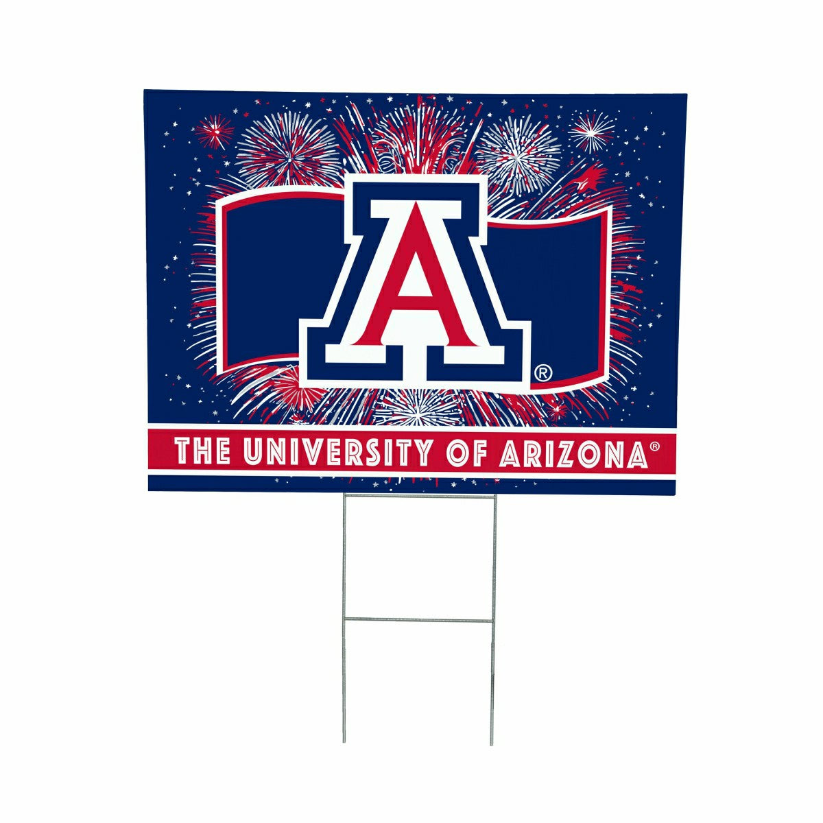 University of Arizona Yard Sign, Patriotic