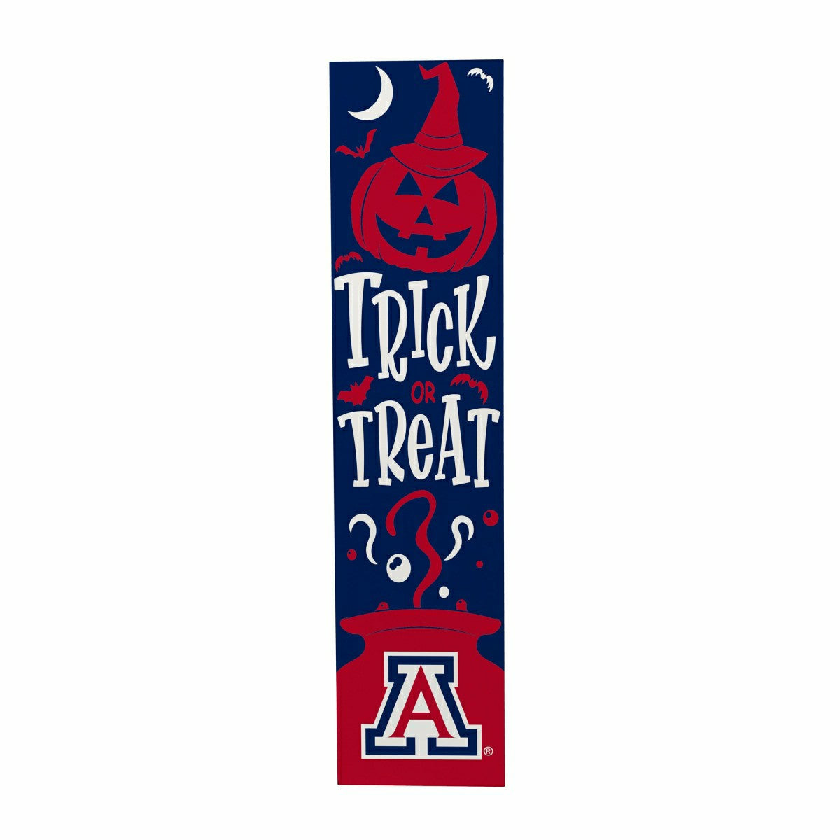 University of Arizona 47" Double Sided Leaner, Halloween