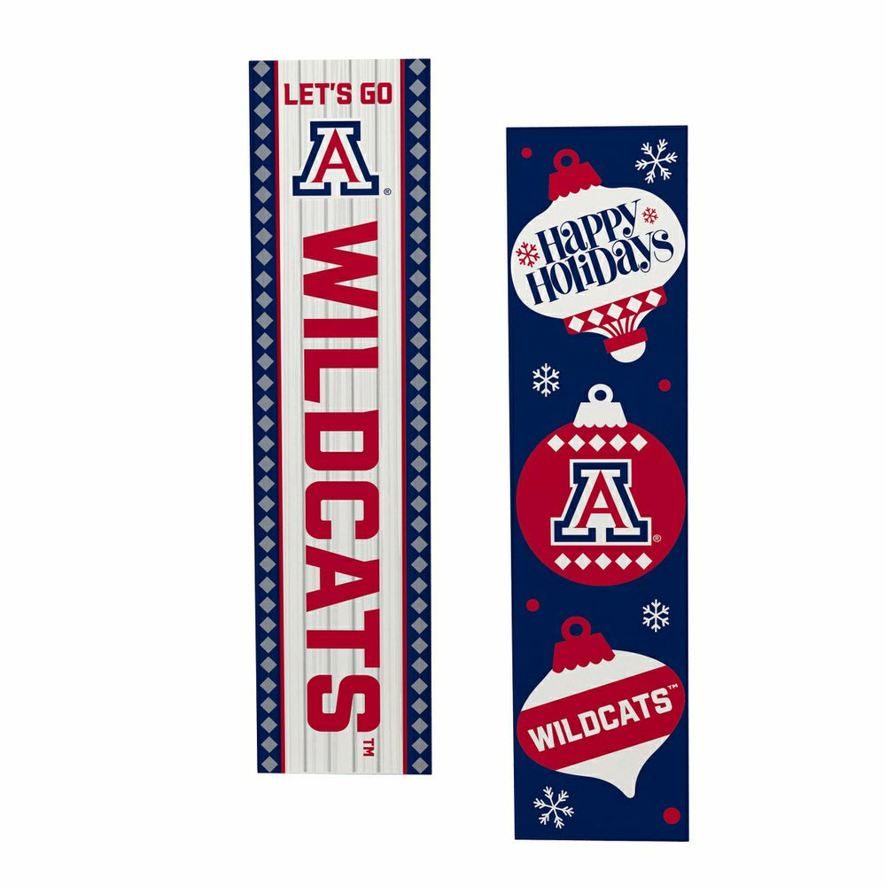 University of Arizona 47" Double Sided Leaner, Christmas