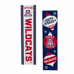 University of Arizona 47" Double Sided Leaner, Christmas