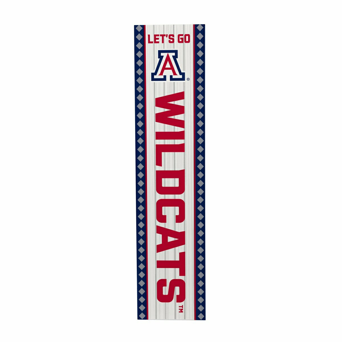 University of Arizona 47" Double Sided Leaner, Christmas
