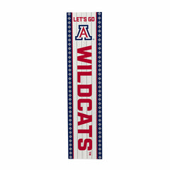 University of Arizona 47" Double Sided Leaner, Christmas