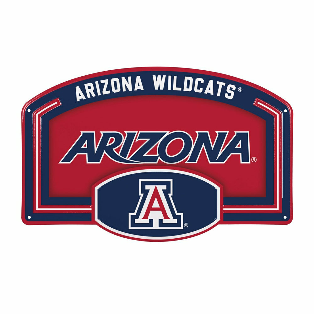 University of Arizona USA Embossed Steel Wall Sign, 11" x 17"