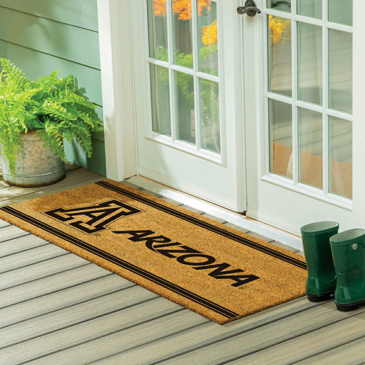 University of Arizona Extra Large One Color Coir Mat, 60"x24"