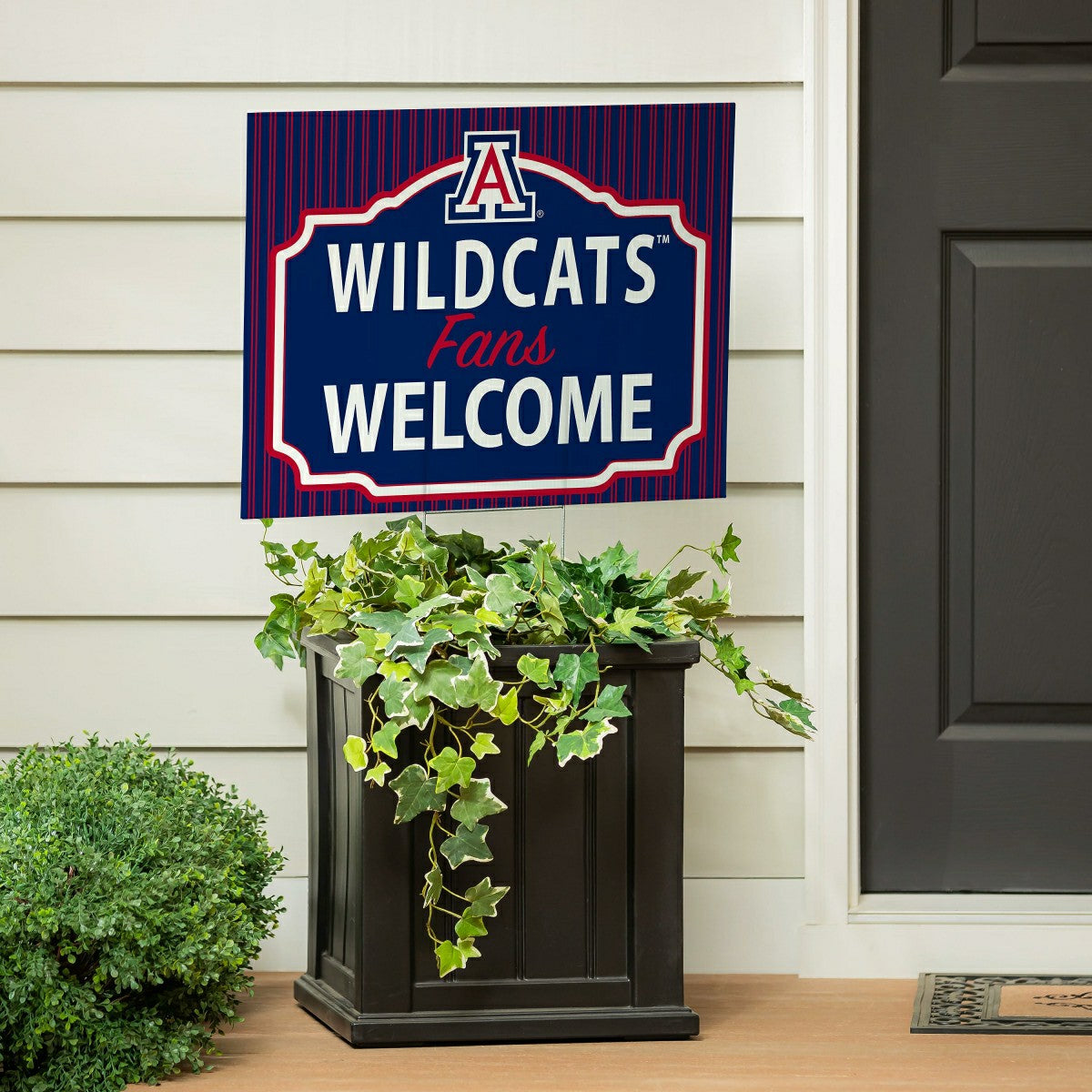 University of Arizona Coroplast Yard Sign, "Fans Welcome"