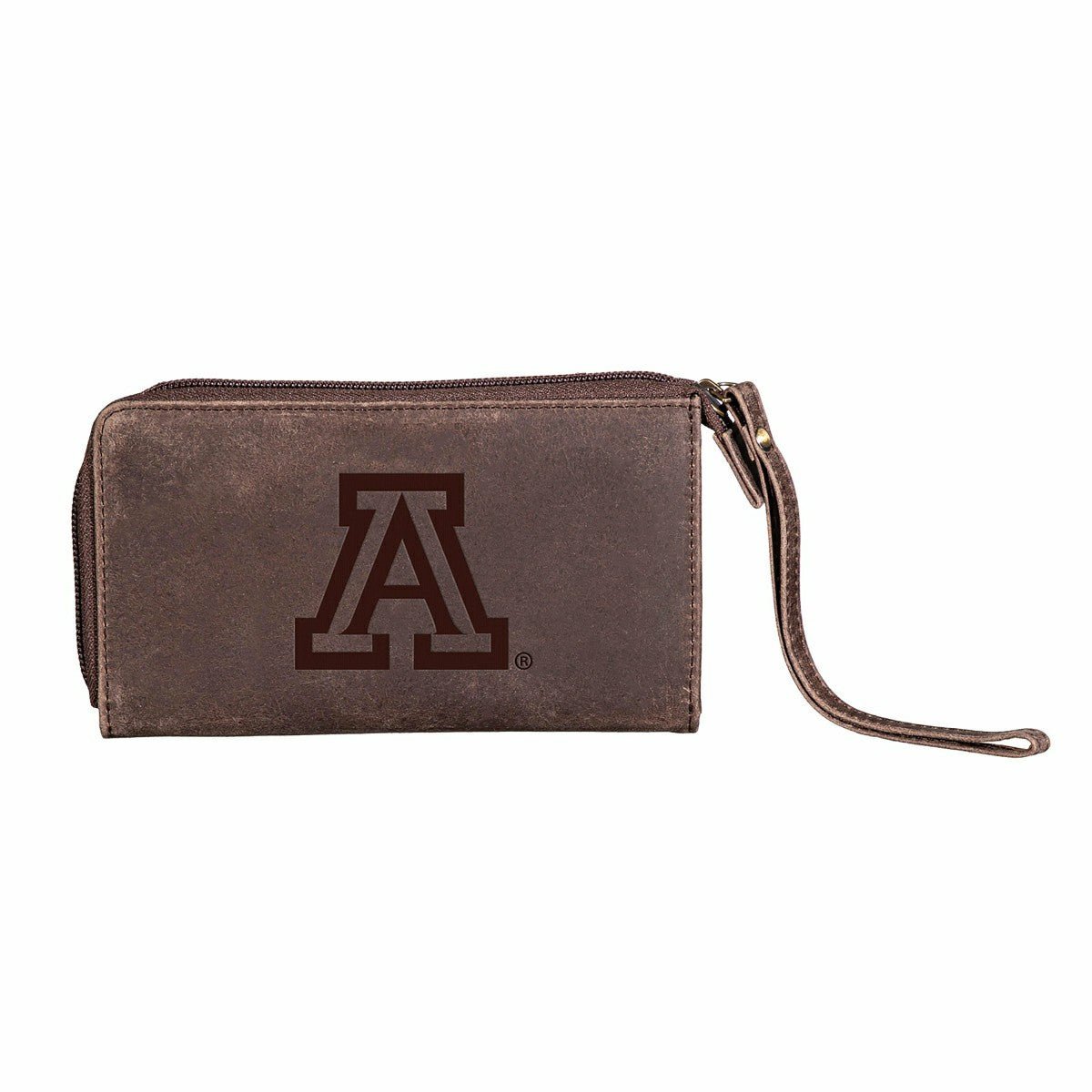 Wristlet Wallet, Brown, University of Arizona