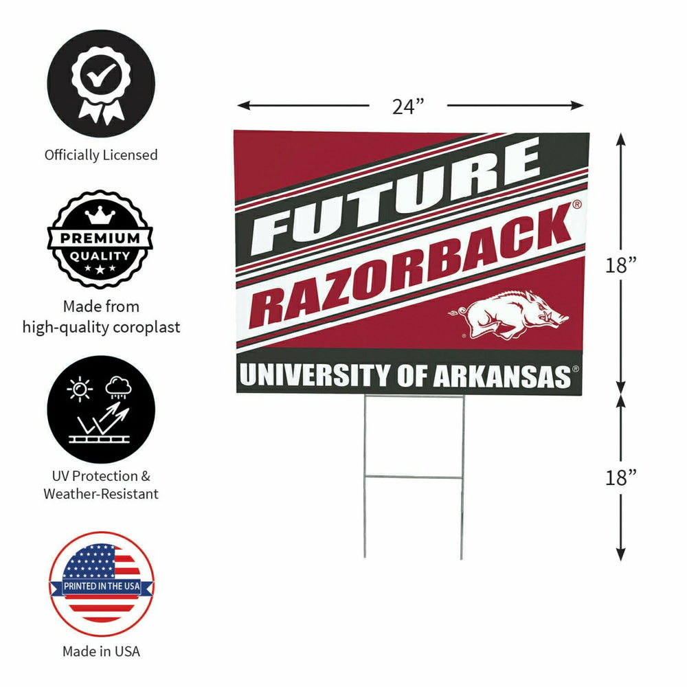 University of Arkansas Coroplast Yard Sign, Future Student