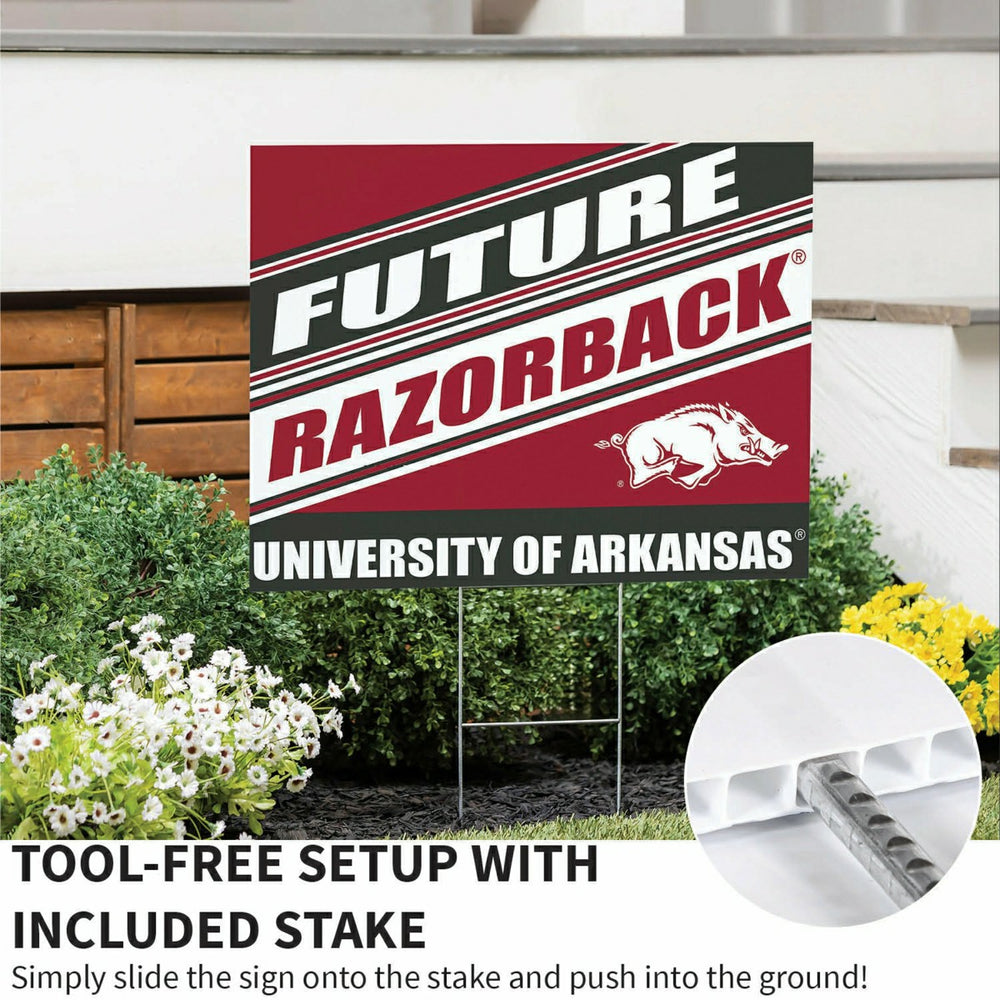University of Arkansas Coroplast Yard Sign, Future Student
