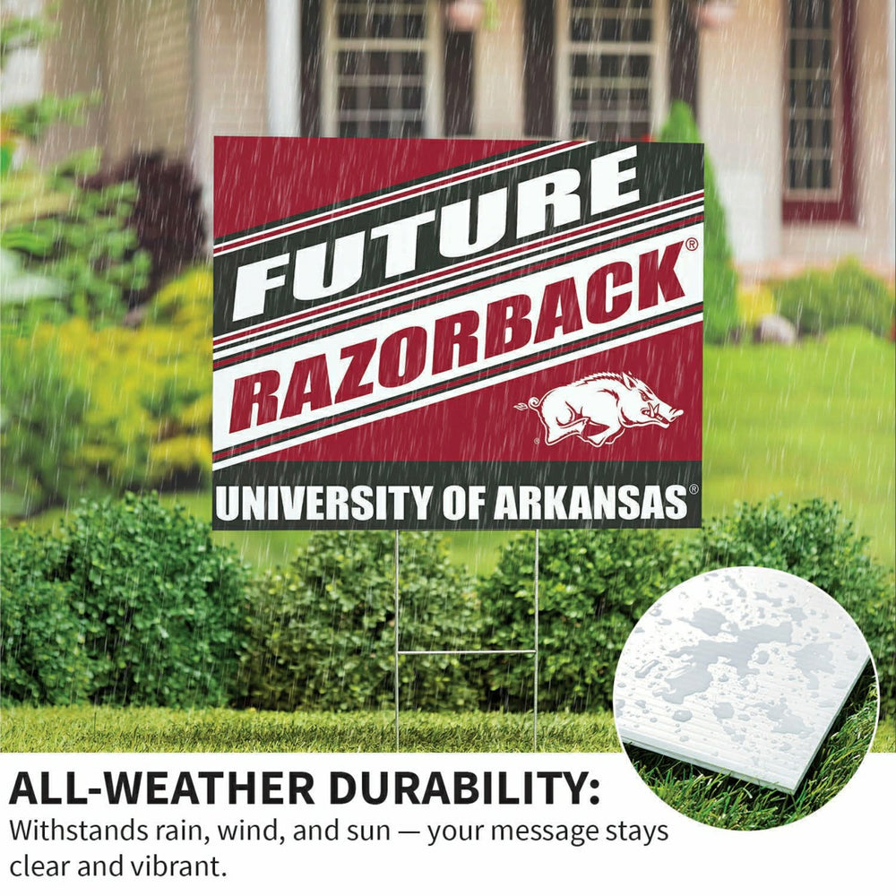 University of Arkansas Coroplast Yard Sign, Future Student