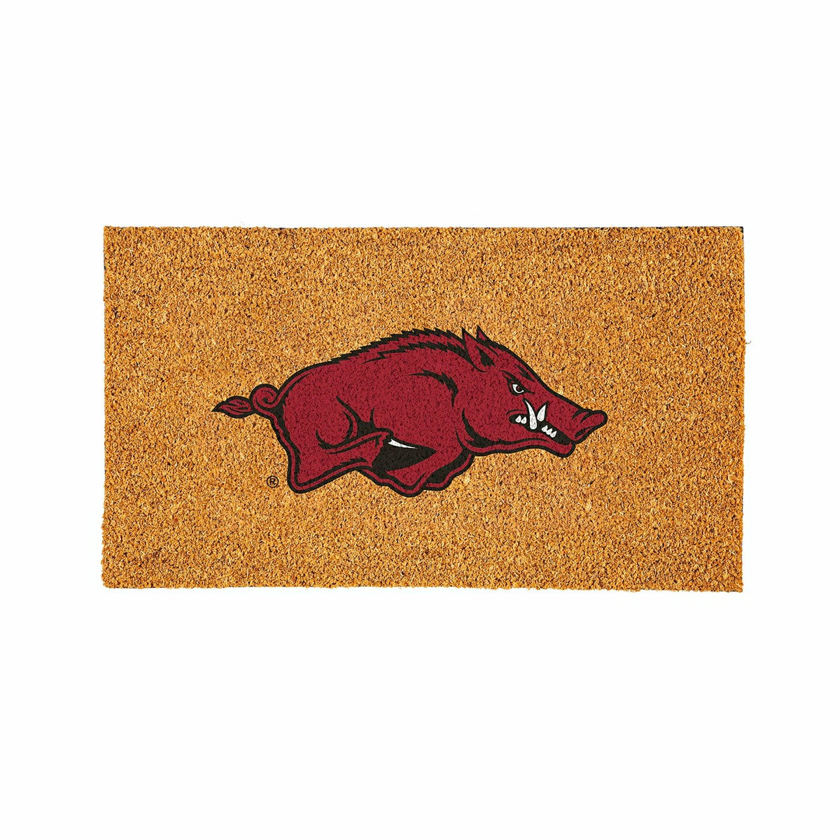 Coir Mat, 16"x28", University of Arkansas