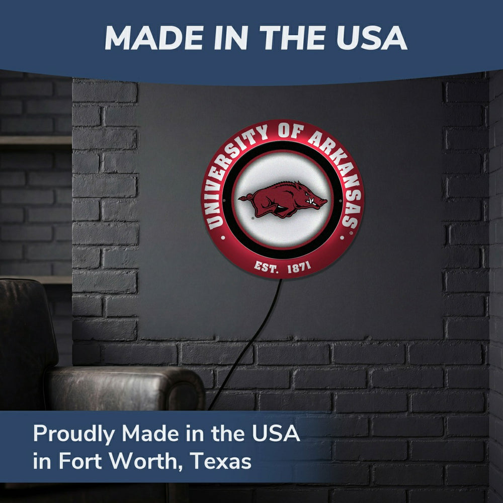 University of Arkansas, Metal Lite, Round